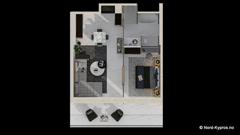Plantegning – Querencia Resort