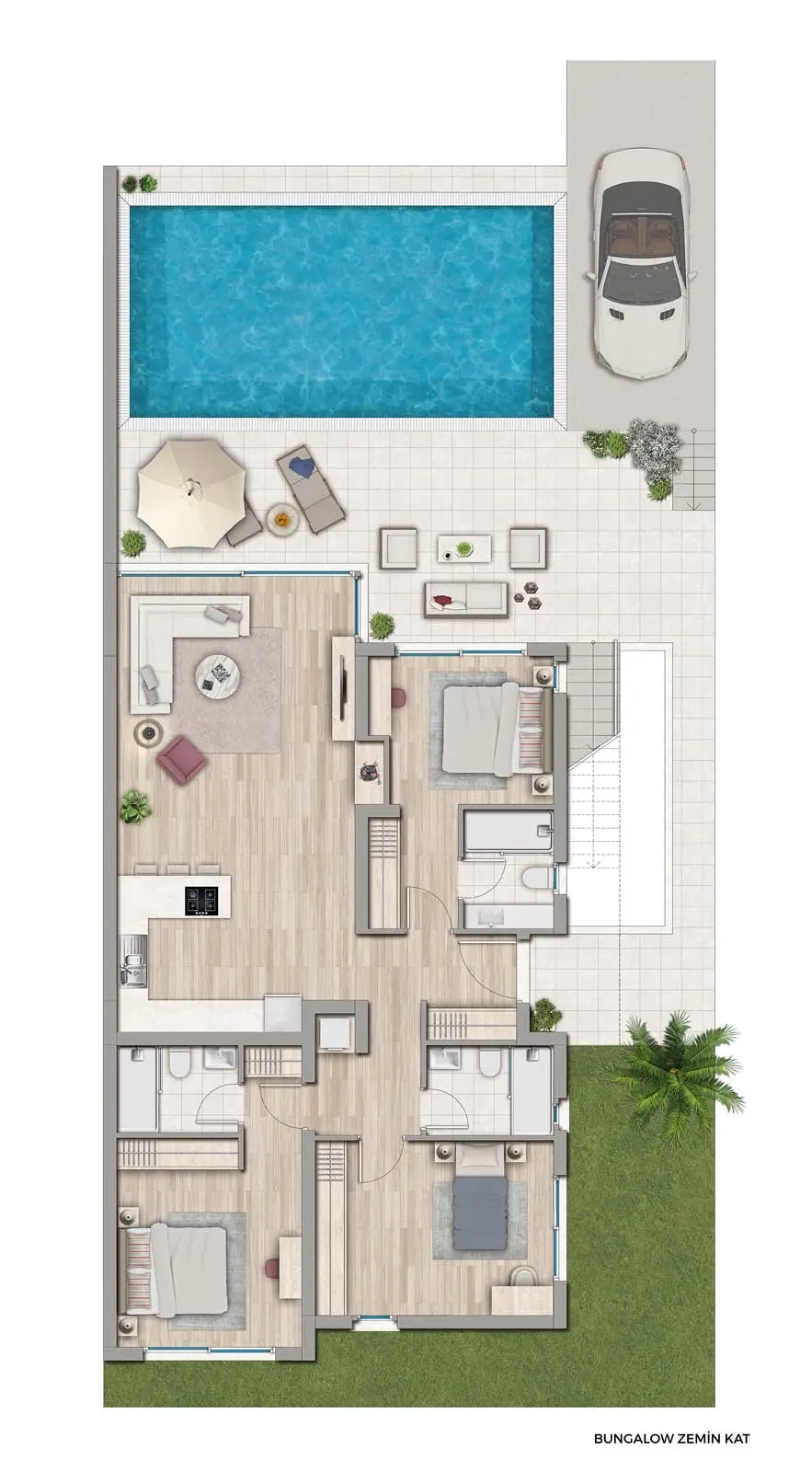 Plantegning – The Cove