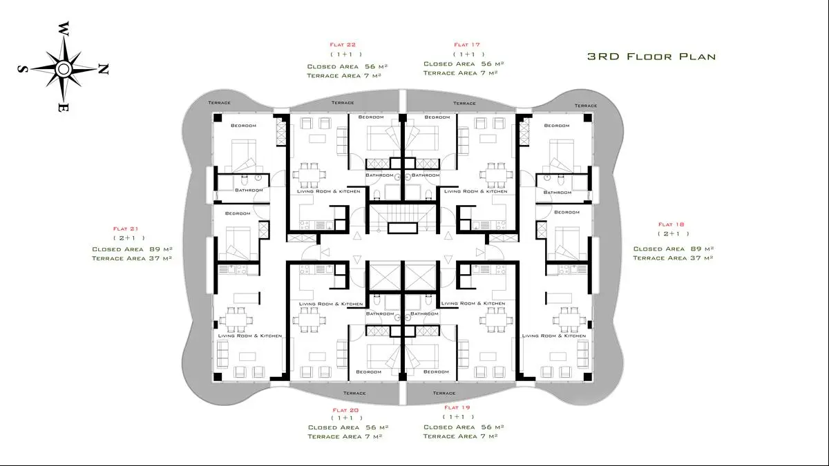 Floor plan – Carrington 22